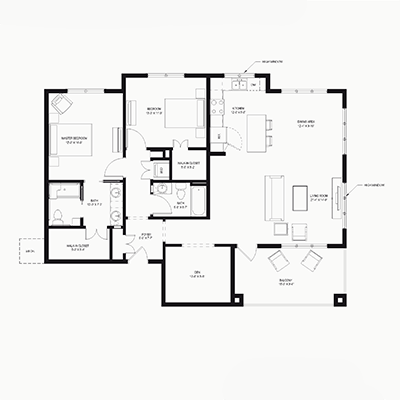 Bertrand floor plan thumbnail