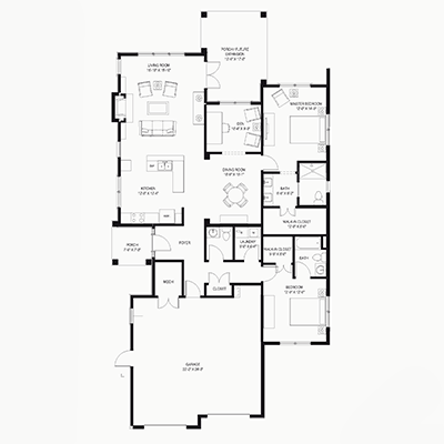 Eagan Cottage floor plan thumbnail