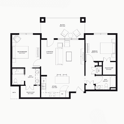 Green floor plan thumbnail