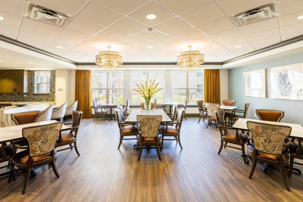 Commons room in health services