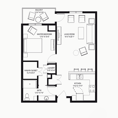 redbud floor plan thumbnail