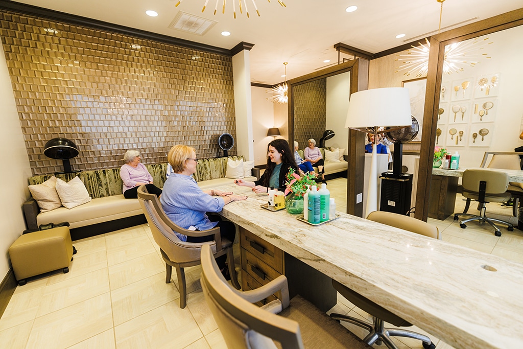 luxury salon